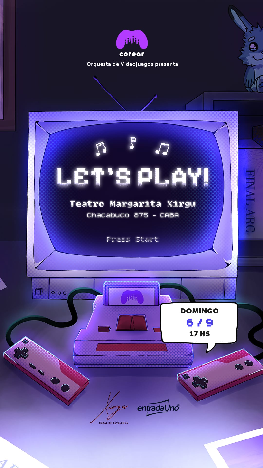 Let's Play - Fondo Móvil